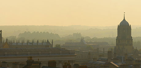 Famous Oxford Skyline - private group tours of Oxfordshire
